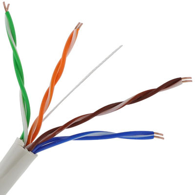 HDPE 24AWG Cat5e Netwerk LAN Cable, 100 de Kabel UTP van Voet Cat5e Ethernet