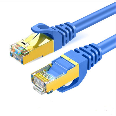 Cat6rj45 SFTP Beschermde Ethernet Kabel, Openluchtcat6-Flardkabel voor Telecommunicatie