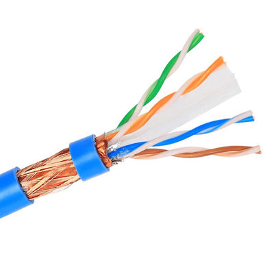 SFTP STP Binnencat6a Ethernet Lan Cable For Telecommunication