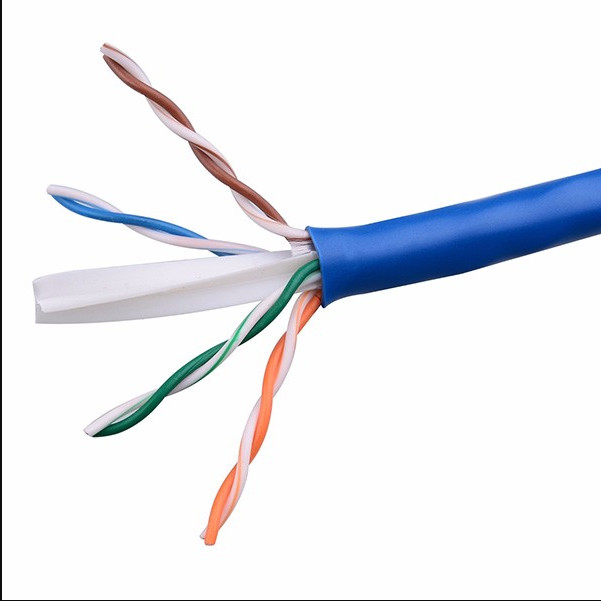 ISO CPR ETL 6 Paren van UTP Lan Cable 24AWG 23AWG Cat5e Katten 6 Binnen