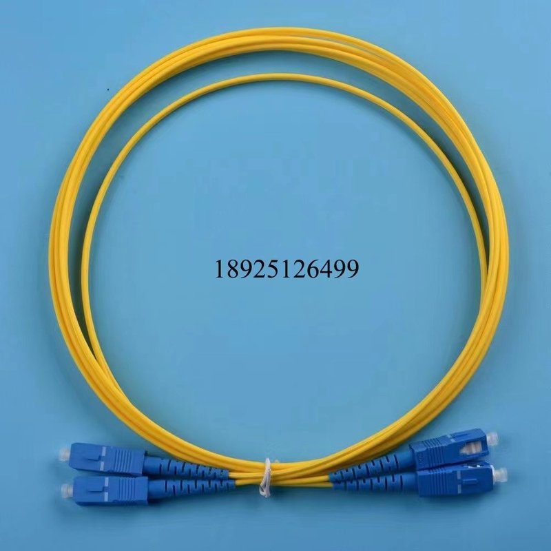 Hoog - van het het Flardkoord van Direct Fiber Optic van de kwaliteitsfabrikant Interfacetypes SC/LC, Lengtewaaier 1.5m30m LSZH