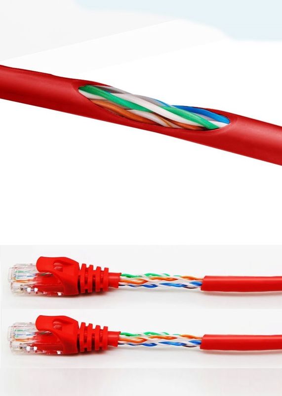 UTP Shield 24AWG Cat6 Patch Cord Ethernet Patch Cable voor naadloze verbinding