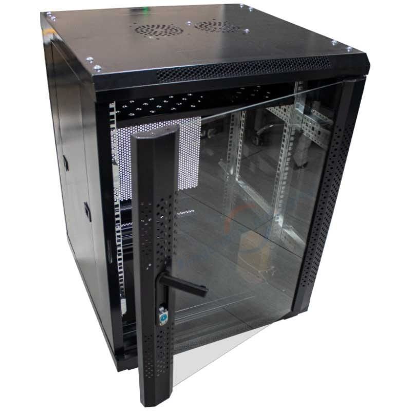 Zwart Wit Staal Netwerk Server Kabinet 42U Voor High Speed Netwerken