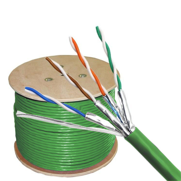 Twisted Pair LSZH Jacket Categorie 6A Ethernet kabel voor hoge prestaties dataoverdracht