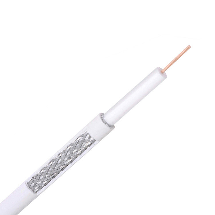 CATV-kabeltelevisie CCA omdat 50 Ohm 75 Ohm RG6 Kabel voor Internet overhaalt