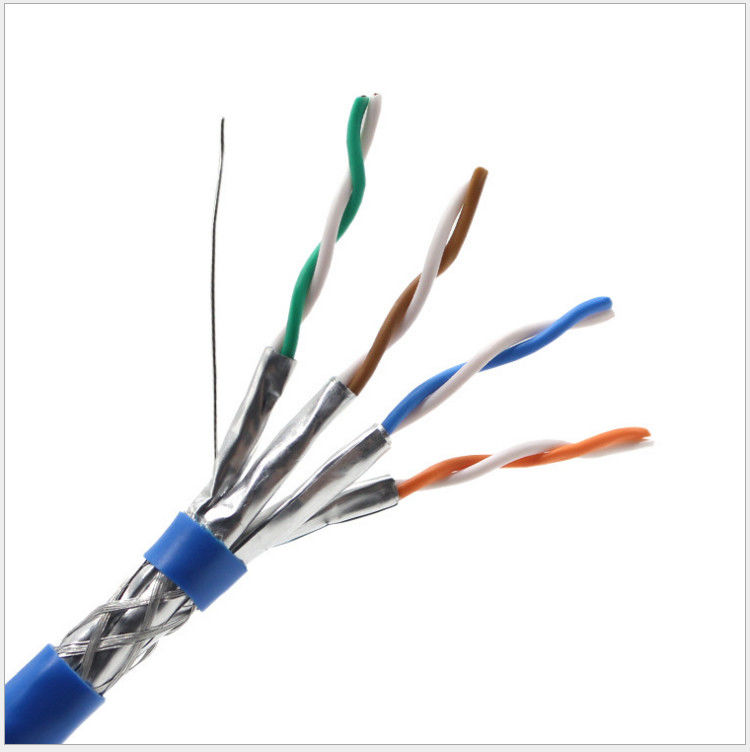 305m Beschermde 23awg 0.58mm Naakt Koper CAT7 LAN Cable, Kat 7 Netwerkkabel