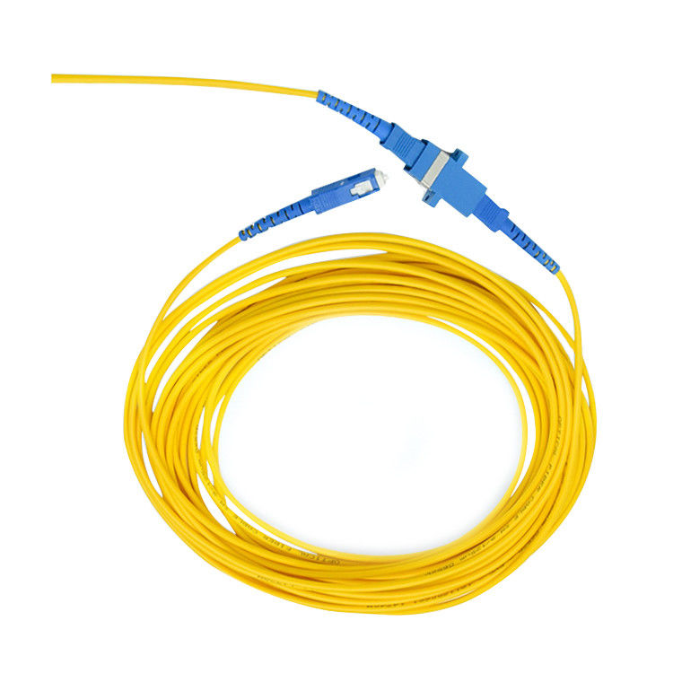 Enige Wijze 9/125 het Duplexsc-Koord van het de Vezel Optische Flard van upc-Sc UPC