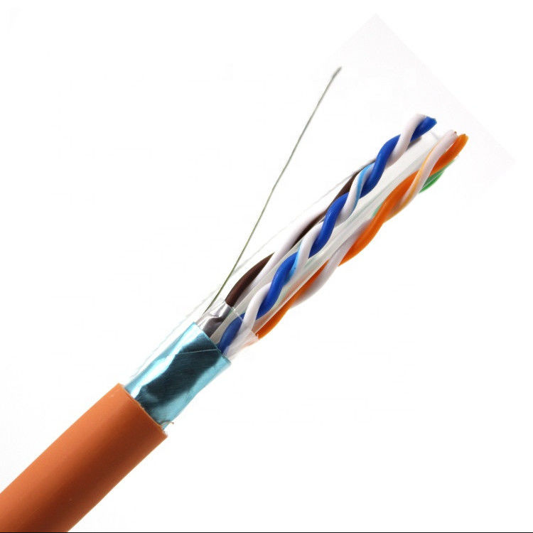 1000ft 2 paren 4 paren van Al Tape Cat 6 LAN Cable, Beschermde Kat 6 Ethernet-het Koper van Kabelcu CCA