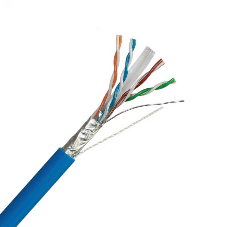 1000ft 2 paren 4 paren van Al Tape Cat 6 LAN Cable, Beschermde Kat 6 Ethernet-het Koper van Kabelcu CCA