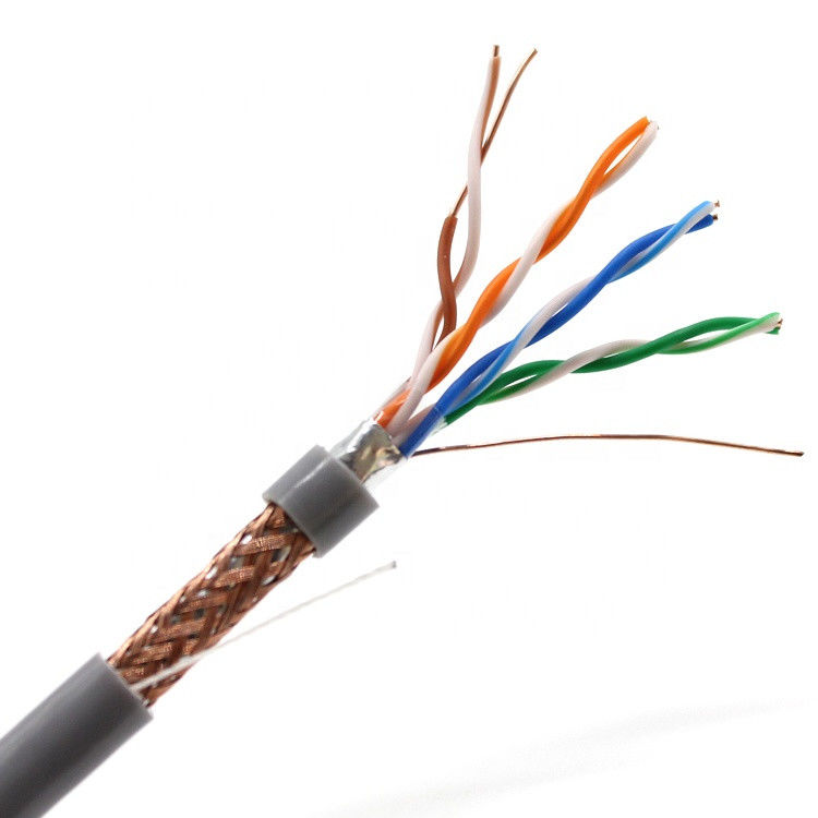 Binnen Stevig Koper 305m 1000ft 4 Paren van Cat5e LAN Cable, de Binnen Openluchtkabel van Cat5e