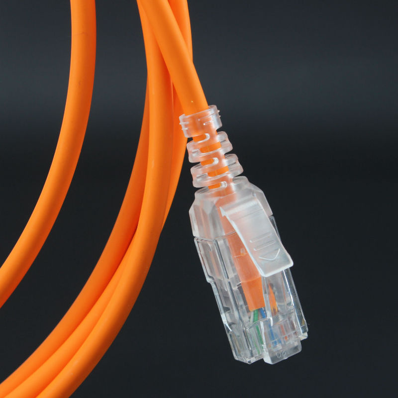 Het Flardkoord van hoge snelheids Stabiel LSZH pvc Cat6, 1000 de Kabel van Voet Cat6 Ethernet
