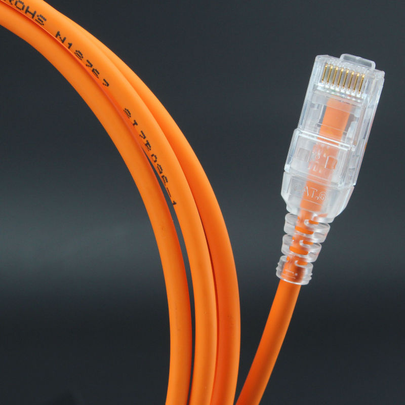 Het Flardkoord van hoge snelheids Stabiel LSZH pvc Cat6, 1000 de Kabel van Voet Cat6 Ethernet