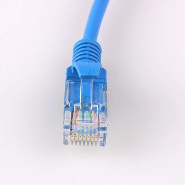 Het Flardkoord van diverse Lengtenrj45 aan RJ45 UTP 24AWG Cat6 4 Paren van 8P8C