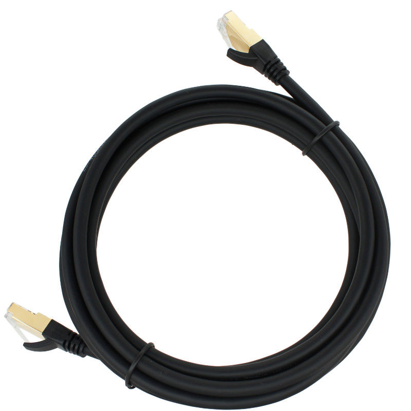 Het Koord van het de Stopcat7 Flard van FTP SFTP Rj45 van douanece ROHS, Kat 7 Ethernet-Kabel 1000ft