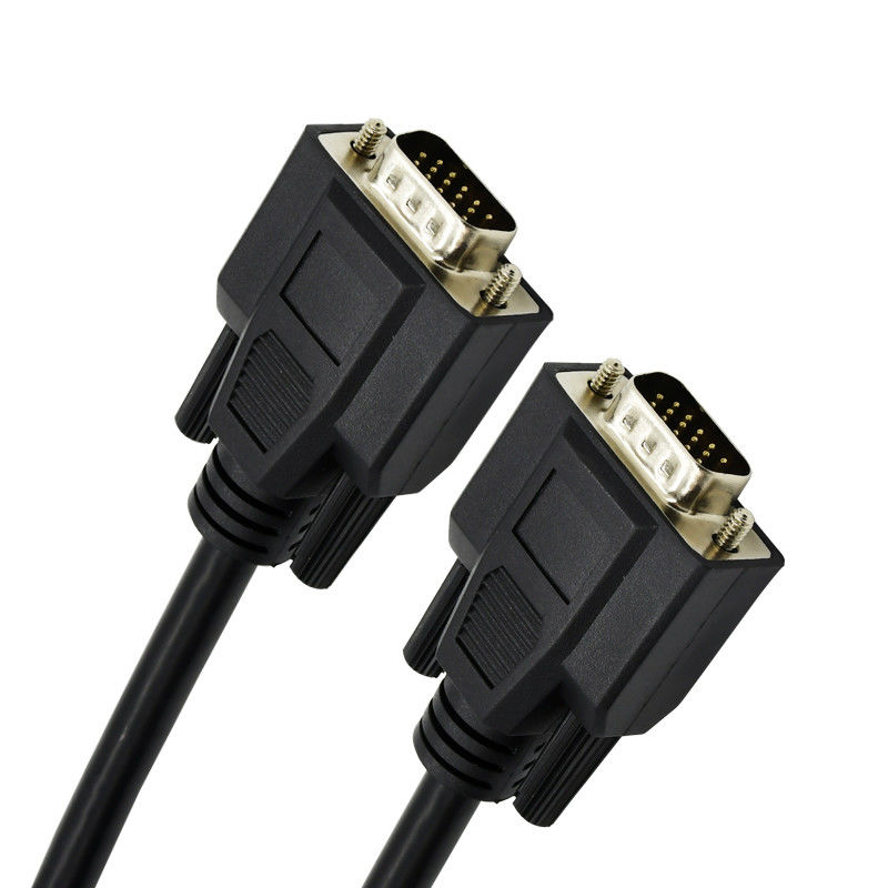 High Quality Gold-plated Connector High speed VGA Cable 1.5m 3m 5m 10m for computer projector monitor screen