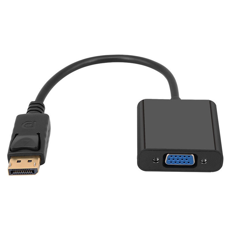 1080p Haven van de blikseminslag de Mannelijke Vertoning aan Vrouwelijk VGA Displayport aan VGA-Monitorkabel