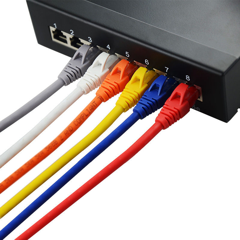 van de het Netwerkkabel van 10m 34AWG Ethernet van het het Flardkoord Kat 6 van UTP