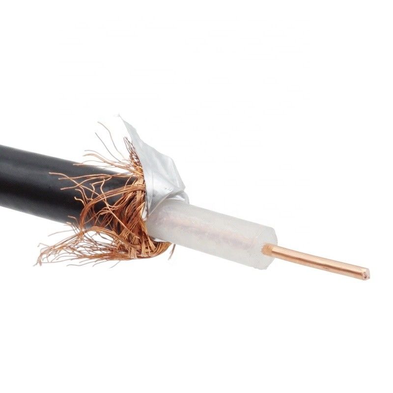 De Kabel Zwarte Kleur van TV van RG6 RG7 RG213 RG11 rf RG58 Coaxiale