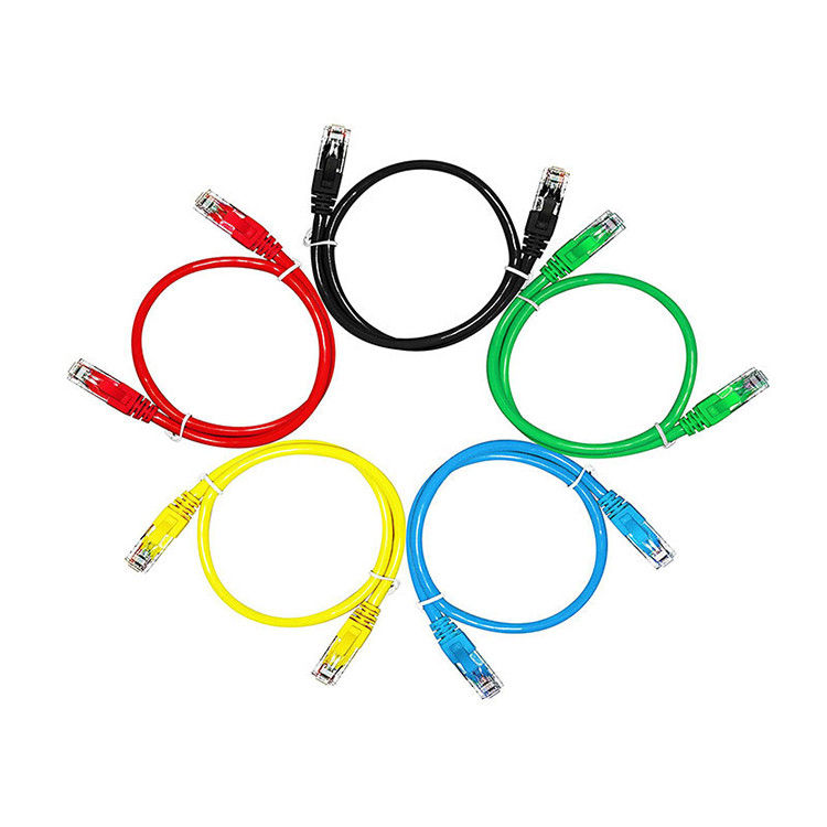 26AWG naakt Koperpvc LSZH 3M 5M 10m Network Patch Cord