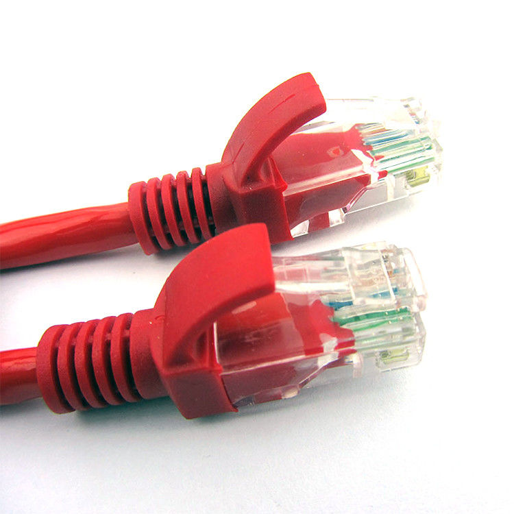 26AWG naakt Koperpvc LSZH 3M 5M 10m Network Patch Cord