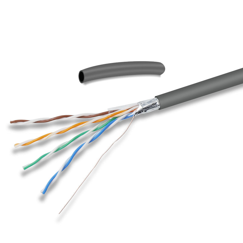 305m van het het Koordnetwerk van FTP het Cat6 Verdraaide Koper van FTP van Lan Cable Ethernet Shield