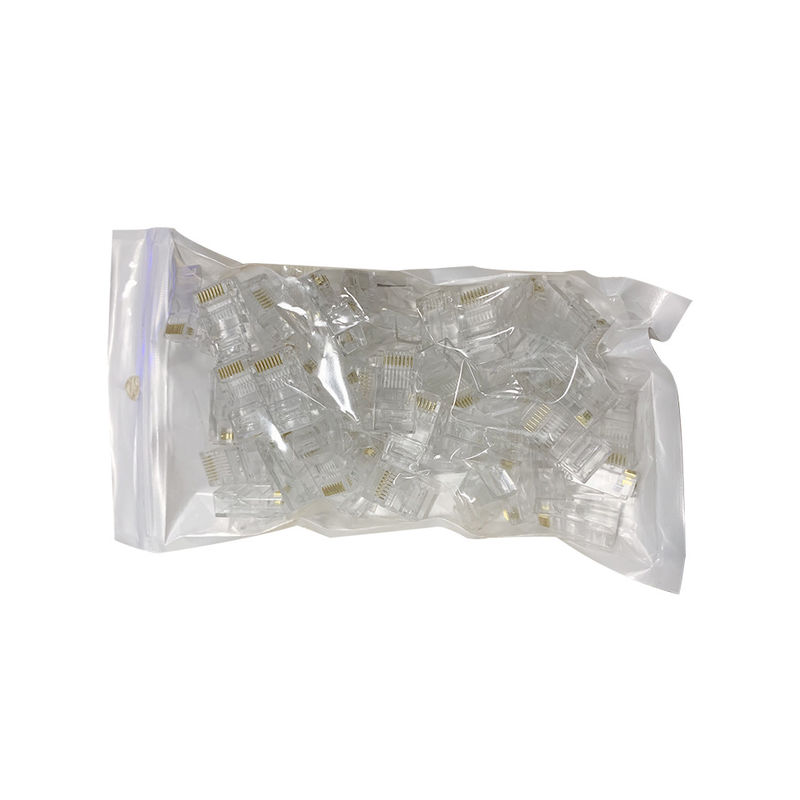Ethernetcat5 Cat6 8P8C RJ45 Schakelaar Mannelijk UTP Unshielded Toolless Crystal Head Modular Plug