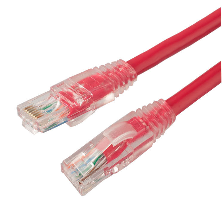 Van de het Netwerkrj45 Schakelaar van UTP Cat5 de Kabel van het het Flardkoord voor Telecommunicatie