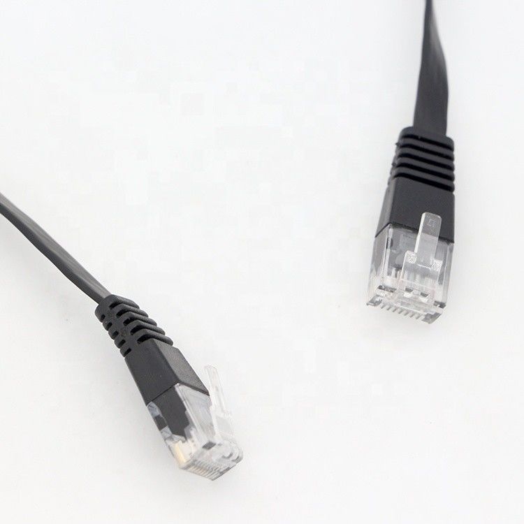 UTP 3M 5M 10m Network Lan Cable Industrial Cat 5 Vlak het Flardkoord van Cat6 Cat7 Cat8