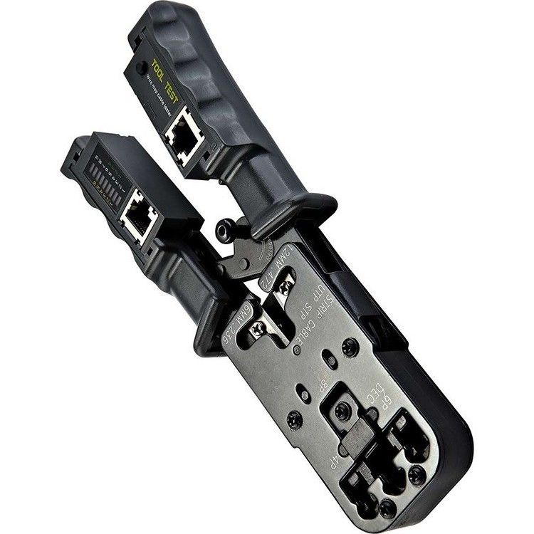 Multi Functioneel Draadafbijtmiddel Cable Network Tool voor 8P6P4P en met het Plooiende Hulpmiddel van het Kabelmeetapparaat