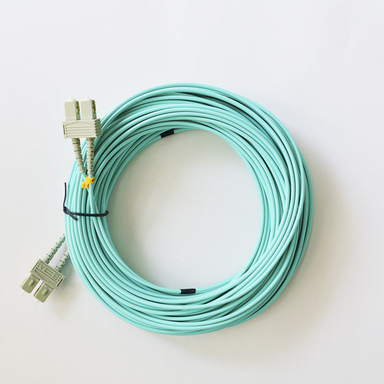 Duplexsc/UPC de HEREN OM3 2.0mm/3.0mm het Koord van het Optische Vezelflard