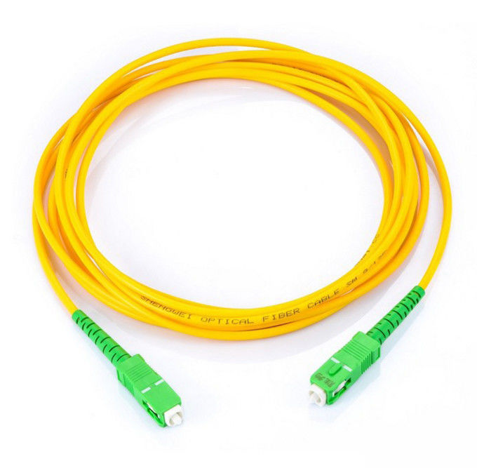 UPC/van PC/APC meet de Enige Wijze Multimode Simplex Duplexsm van Sc LC ST FC MM. 3 Koord van het Vezel het Optische Flard