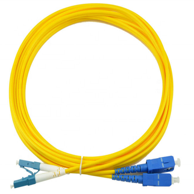 Sc-Lc Duplexflardkoord voor Ftth-het Koorduitvoer van het Vezel de Optische Flard