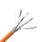 FTP LSZH Cat6A LAN Cable, de Kabel van Cat6a Ethernet 1000 Voet met Ce RoHS