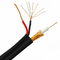 De Machts75ohm Siamese Coaxiale Kabel van RG59 2C voor kabeltelevisie-Camera