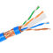 SFTP STP Binnencat6a Ethernet Lan Cable For Telecommunication